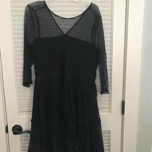 Torrid Lace Dress with sleeves